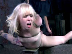 Blonde as pleasure doll