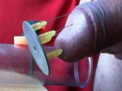 Needles and vaccum pump